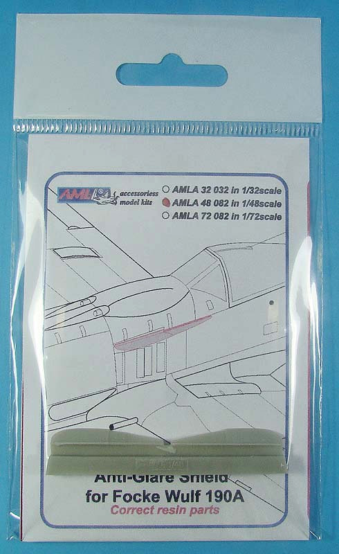 1/48 Anti-Glare Shield for Focke Wulf 190A