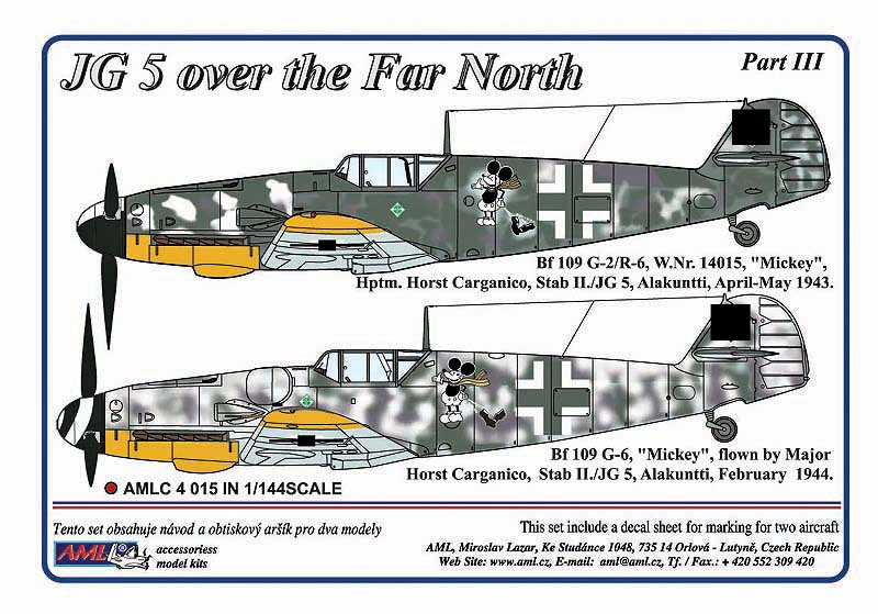 1/144 Decals JG 5 over the Far North, Part III