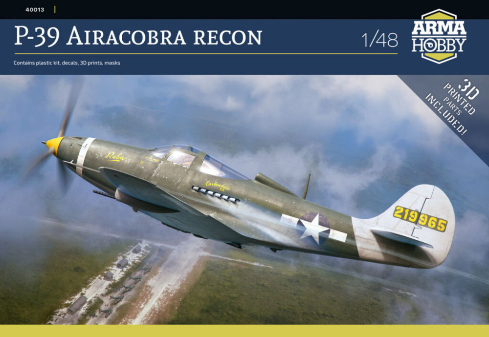 1/48 P-39 Airacobra RECON (3x camo)