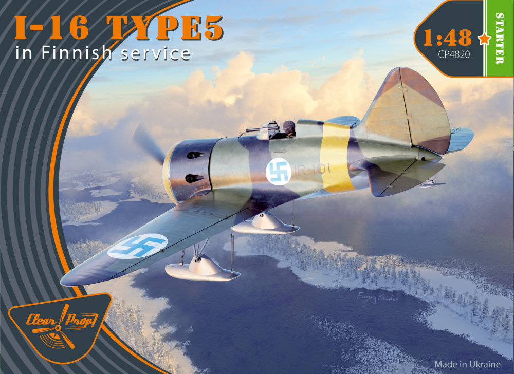 1/48 I-16 type 5 Finnish Service STARTER (2x camo)