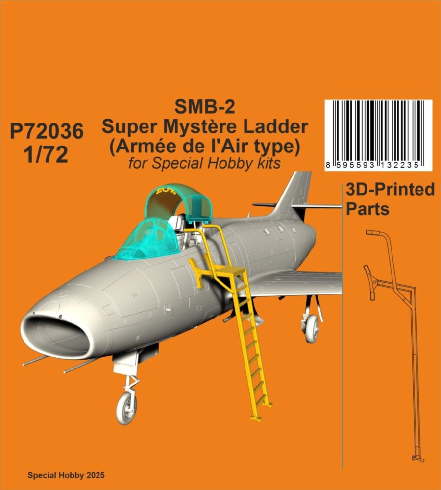 1/72 SMB-2 Super Mystere Ladder (Armée de l'Air)