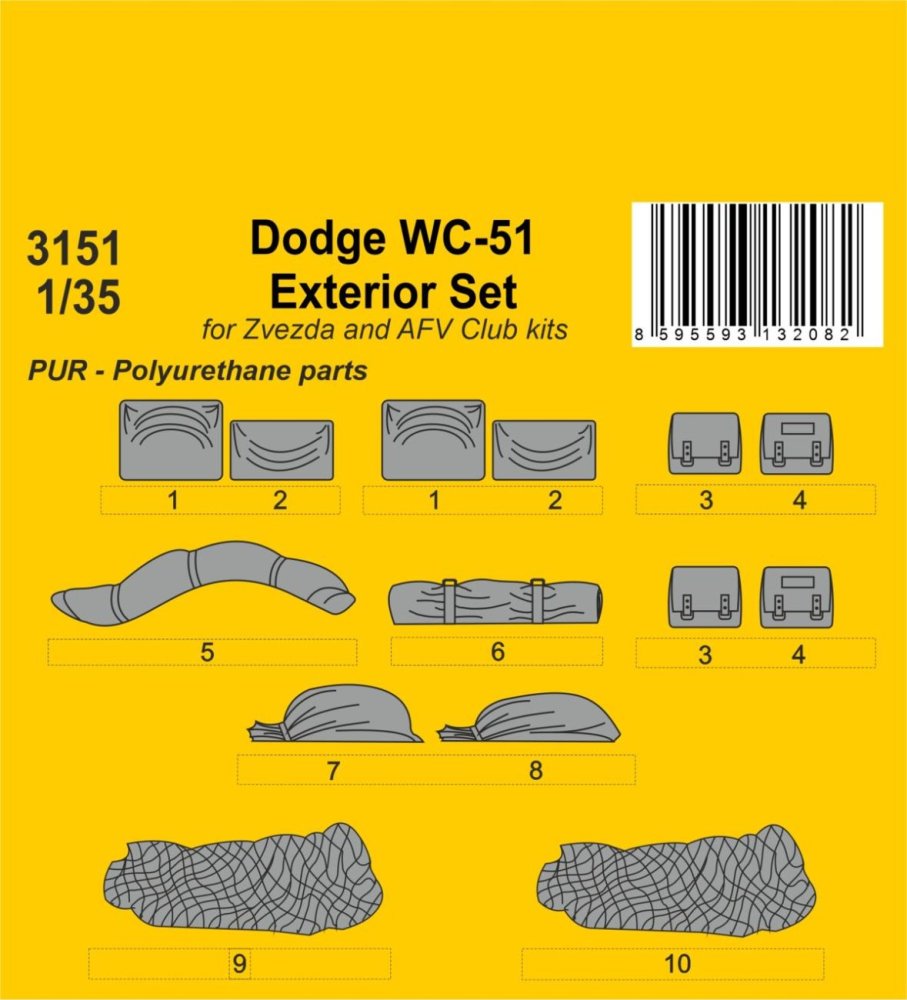 1/35 Dodge WC-51 Exterior Set (AFV/ZVE)