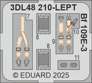 1/48 Bf 109E-3 SPACE (HOBBYB)