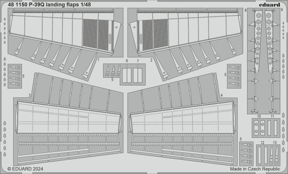 SET P-39Q landing flaps (ARMA H.)