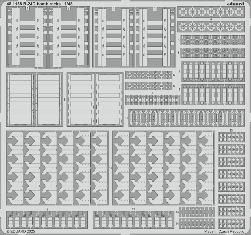 SET B-24D bomb racks (HOBBYB)