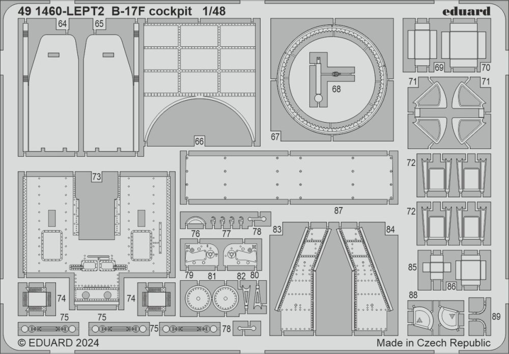 SET B-17F cockpit (EDU)