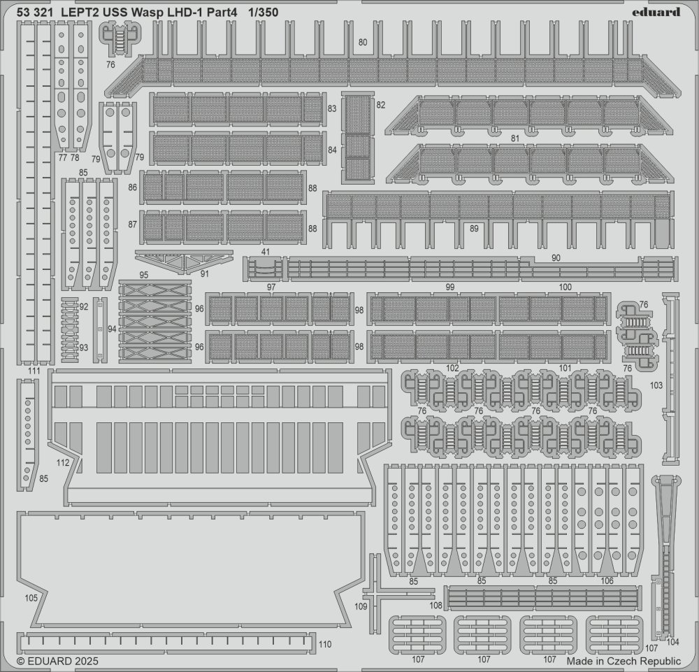 SET 1/350 USS Wasp LHD-1 part 4 (TRUMP)