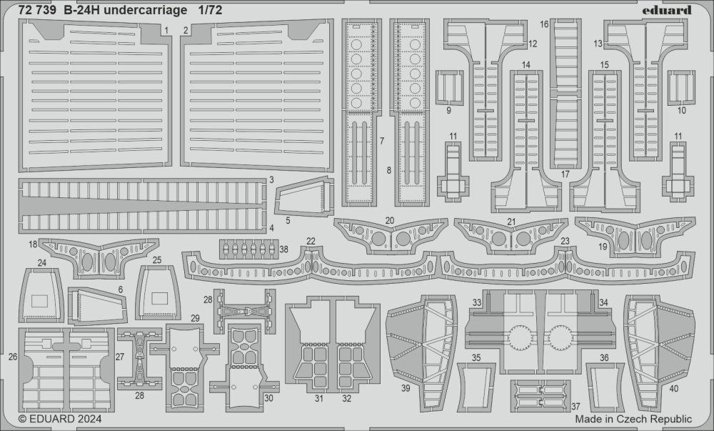 SET B-24H undercarriage (AIRF)