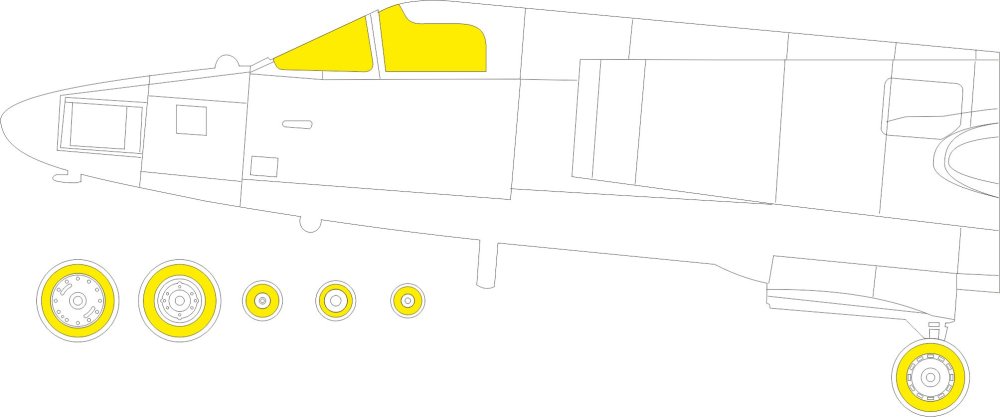 Mask 1/48 U-2S (HOBBYB)