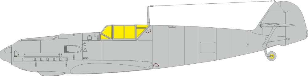 Mask 1/32 Bf 109E TFace (EDU)