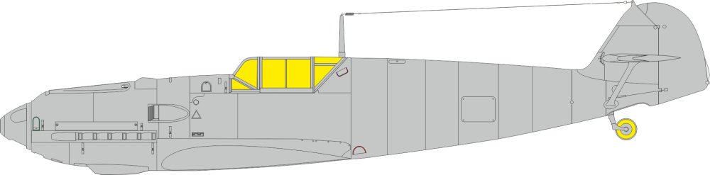 Mask 1/32 Bf 109F-4 (H.2000/HAS)