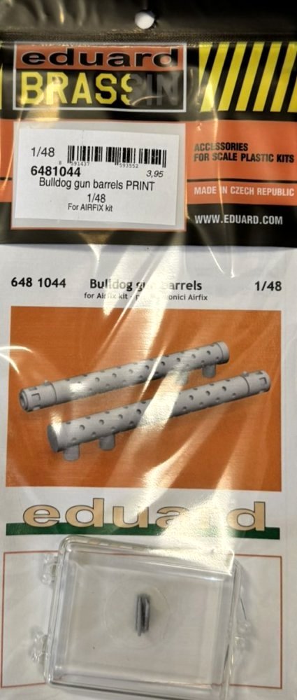 BRASSIN 1/48 Bulldog gun barrels PRINT