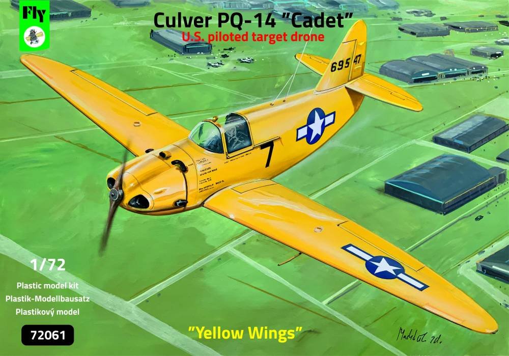 1/72 Culver PQ-14 'Cadet' - Yellow Wings (2x camo)