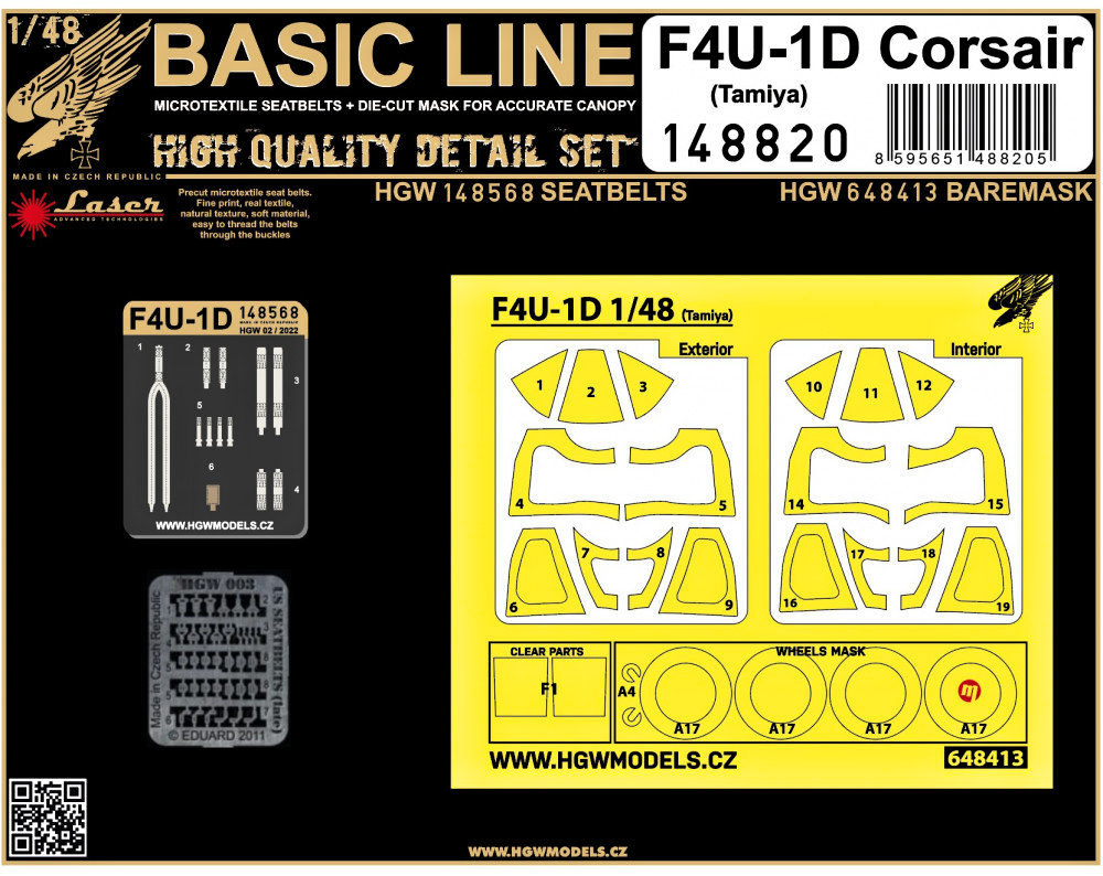 1/48 F4U-1D Corsair (TAM) BASIC LINE