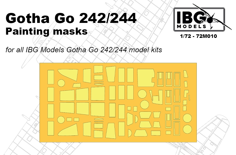 1/72 Gotha Go 242/244 Painting Mask