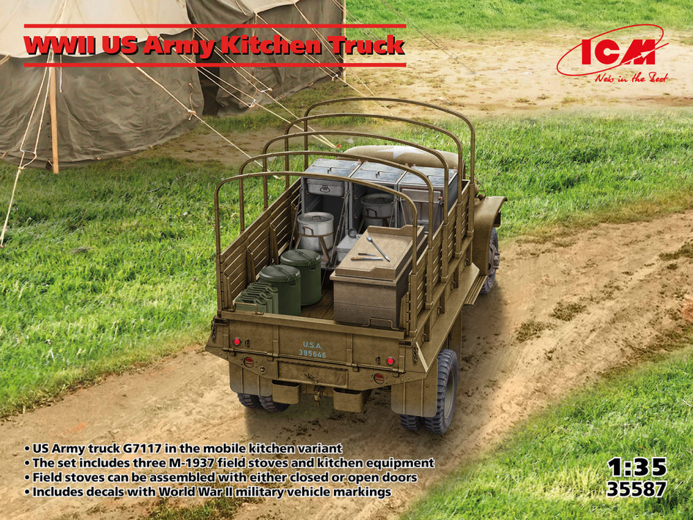 1/35 US Army WWII Kitchen Truck