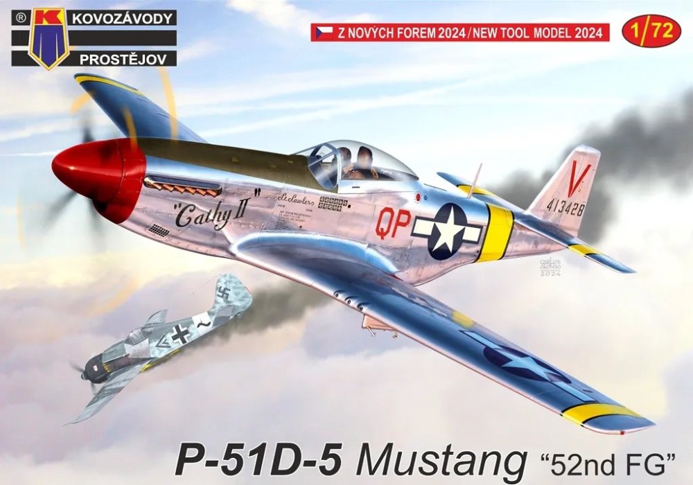 1/72 P-51D-5 Mustang '52nd FG' (3x camo)