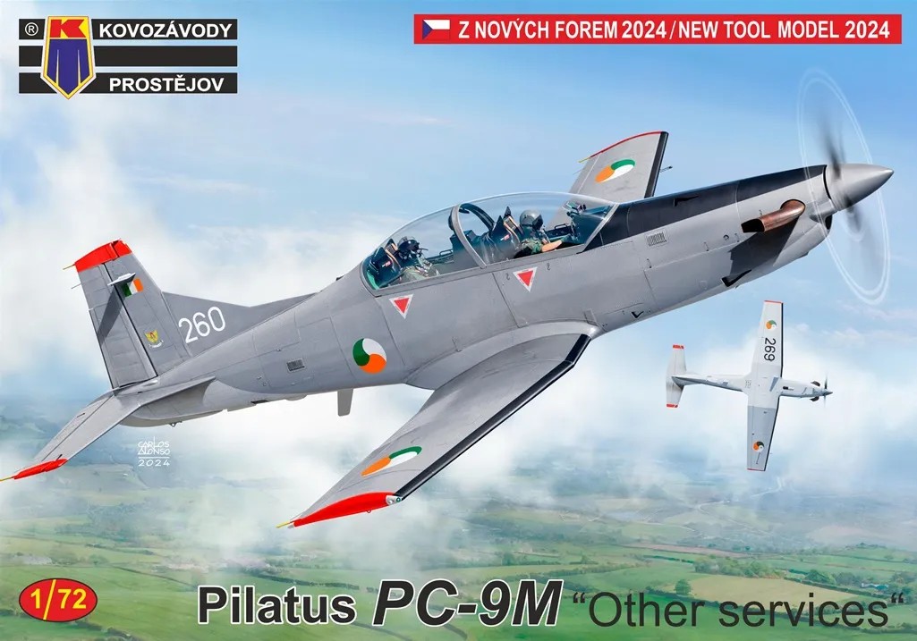 1/72 Pilatus PC-9M 'Other services' (3x camo)