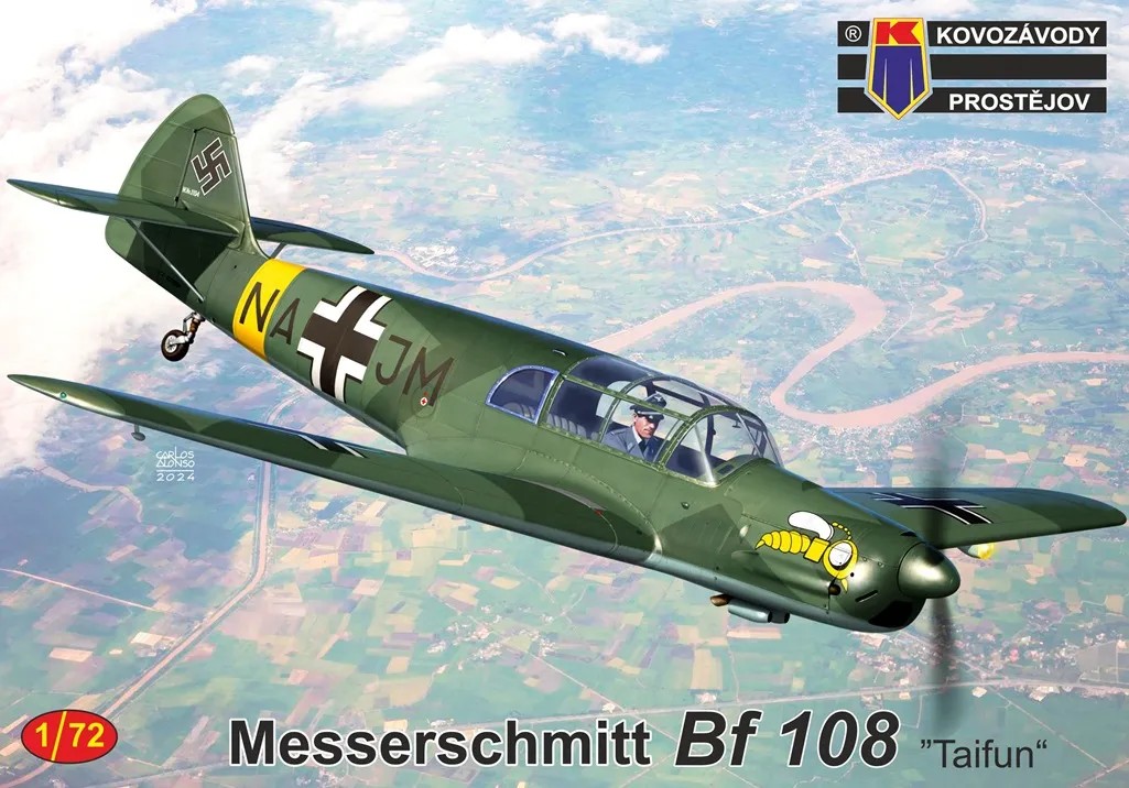 1/72 Messerschmitt Bf 108 'Taifun' (4x camo)