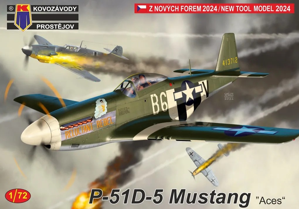 1/72 P-51D-5 Mustang 'Aces' (3x camo)