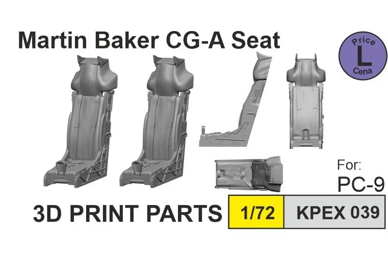 1/72 Martin Baker CG-A Seat (for PC-9)