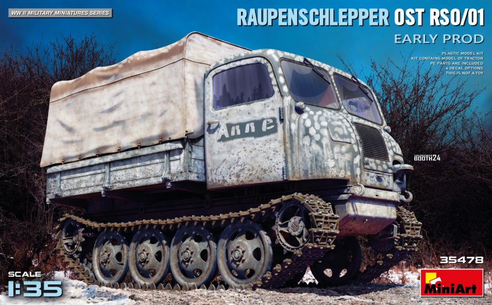 1/35 Raupenschlepper Ost RSO/01 Early Prod.