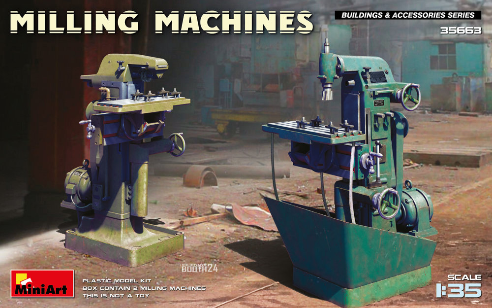 1/35 Milling Machines (2 pcs.)