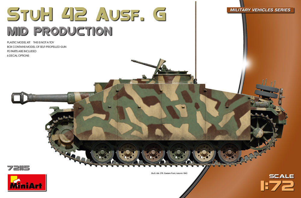 1/72 StuH 42 Ausf. G  Mid Prod. (6x camo) 