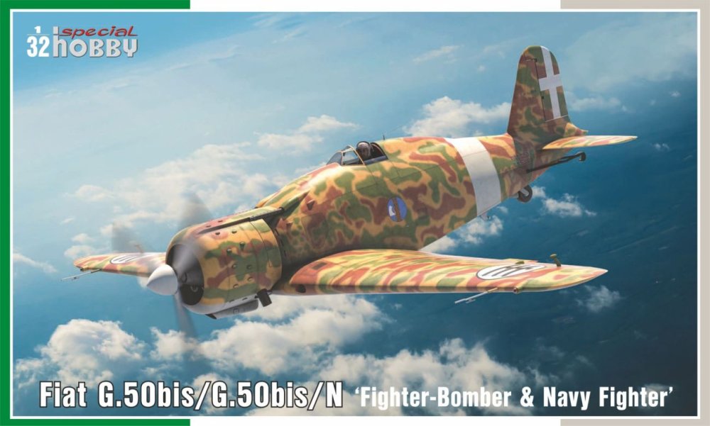 1/32 Fiat G.50bis/G.50bis/N (2x camo)