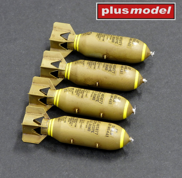 1/48 Bombs 500 Lb. (4 pcs.)