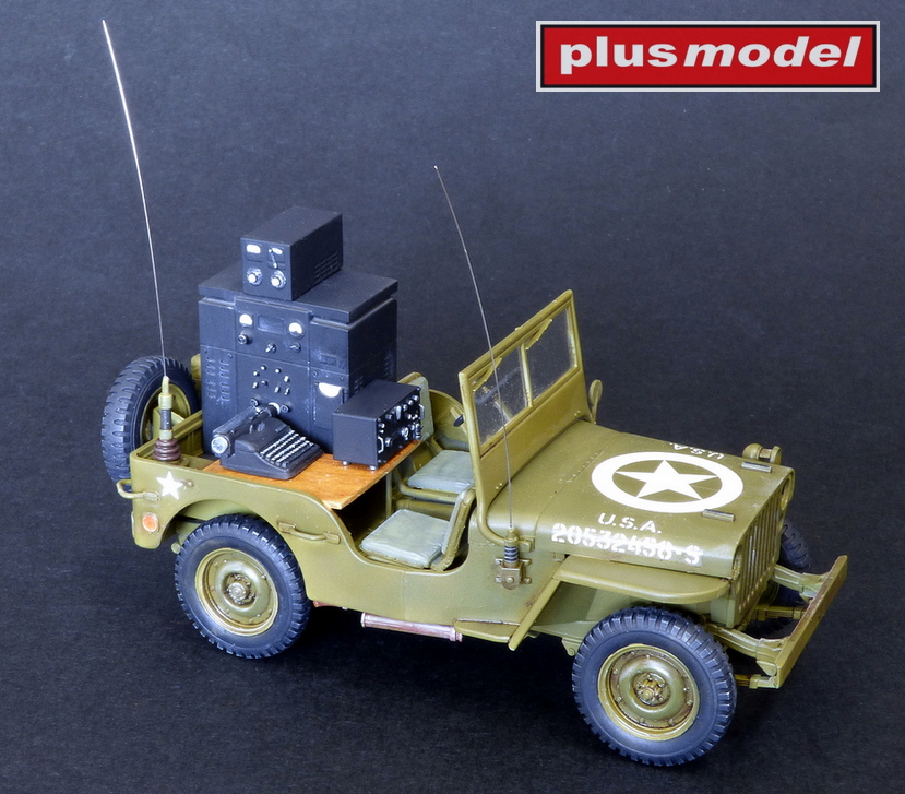 1/35 Radio equipment for Jeep