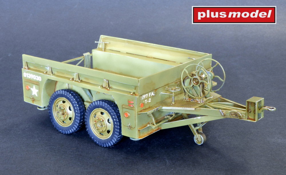 1/35 US trailer M13 tandem axle