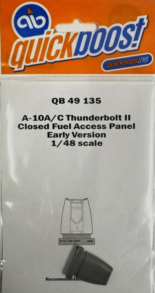 1/48 A-10A/C Thunderbolt II closed fuel acc.panel