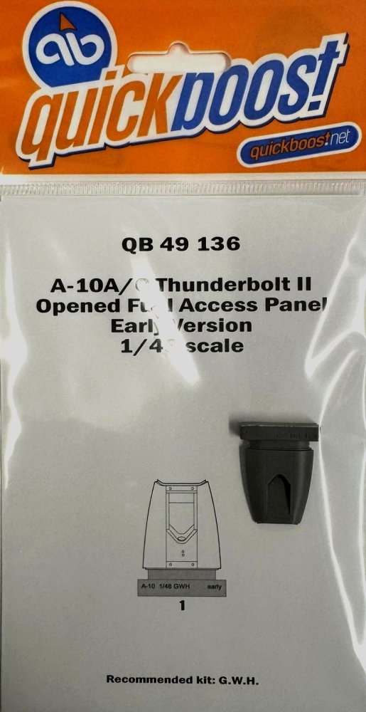 1/48 A-10A/C Thunderbolt II opened fuel acc.panel