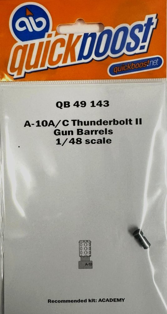 1/48 A-10A/C Thunderbolt II gun barrels (ACAD)