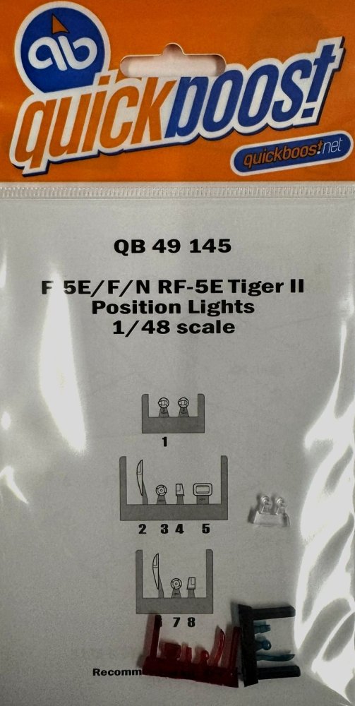 1/48 F-5E/F/N RF-5E Tiger II position lights (AFV)