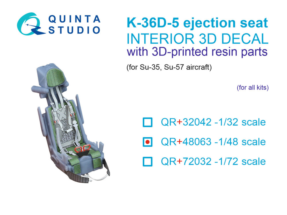 1/48 K-36D-5 ejection seat 