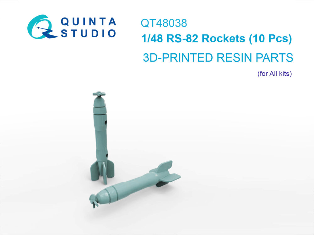 1/48 RS-82 Rockets (10 Pcs) (all kits)