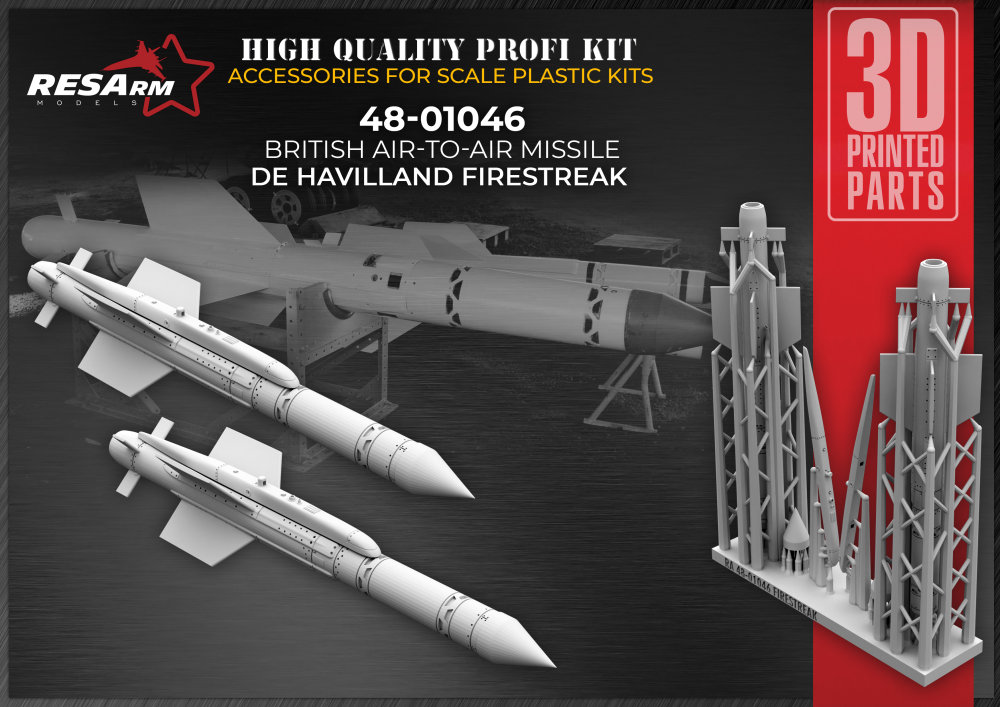 1/48 FIRESTREAK British AA Missile (2 pcs.)