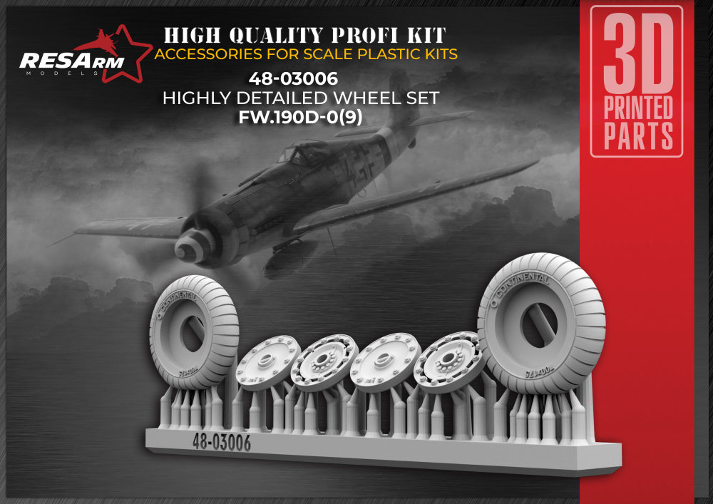 1/48 FW 190 D-0(9) wheels set