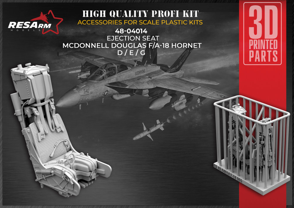 1/48 F/A-18 D/E/G Hornet Ejection Seat