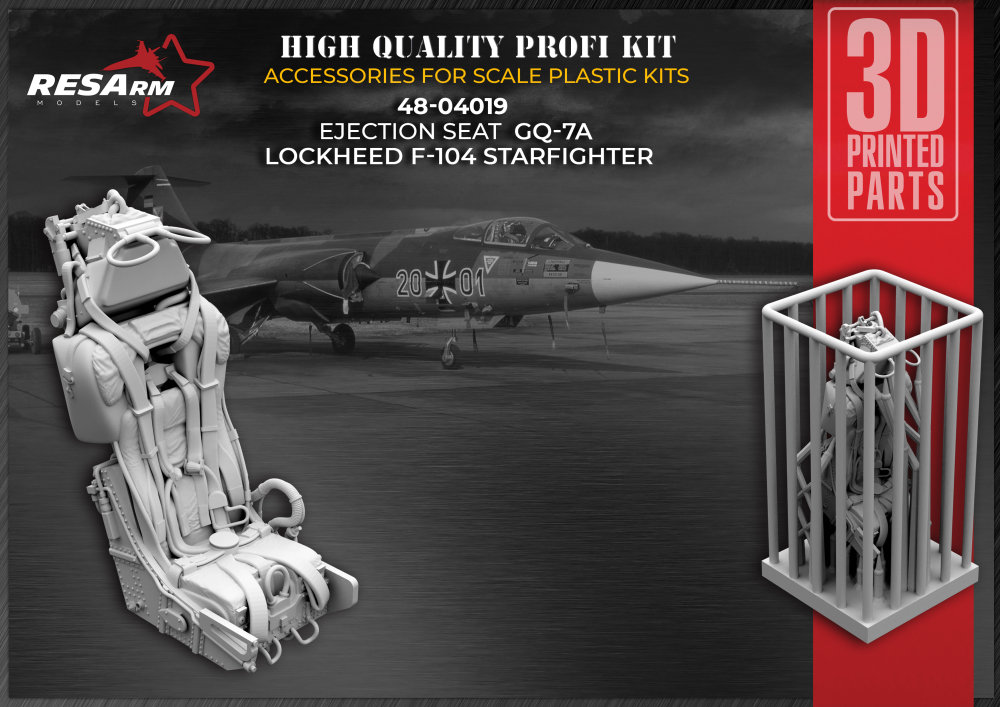 1/48 F-104 Starfighter GQ-7A Ejection Seat