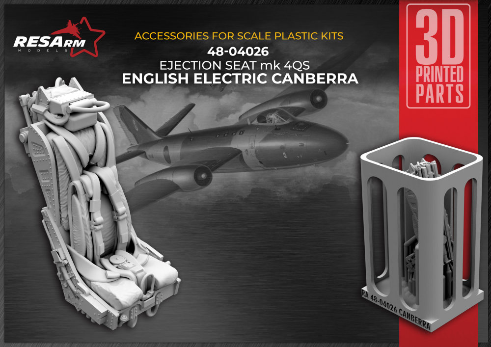 1/48 CANBERRA Mk 4QS Ejection Seat