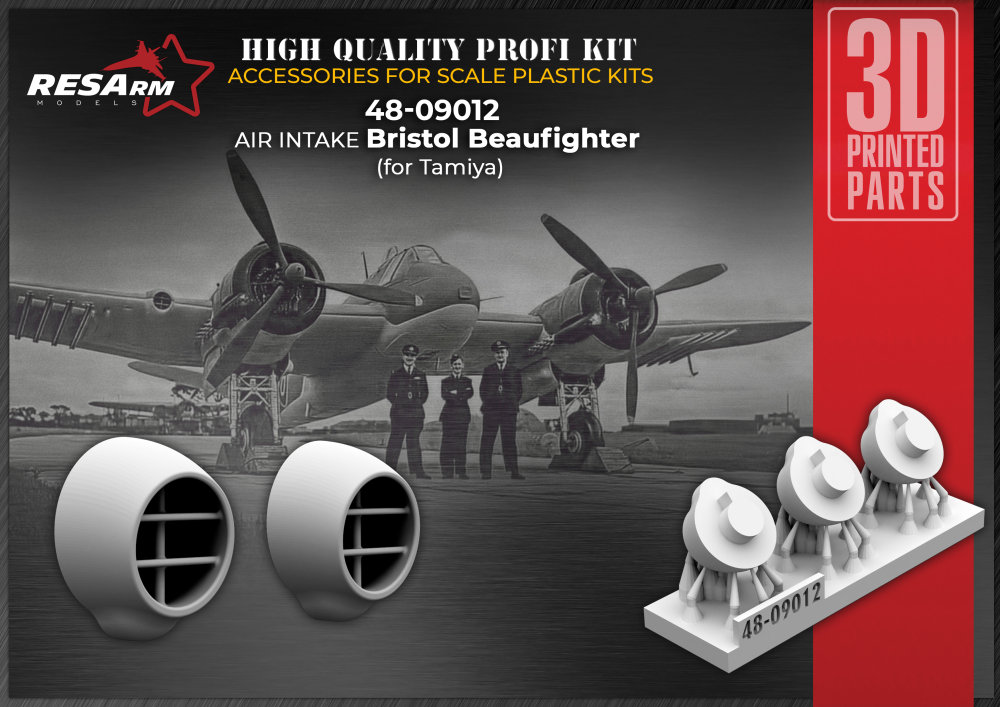 1/48 Bristol Beaufighter Air Intake Type 1 (TAM)