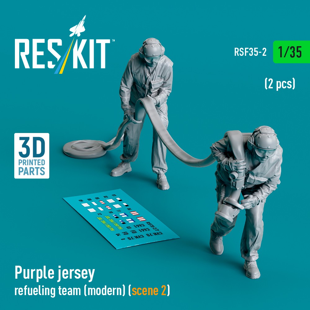 1/35 Purple jersey refueling team modern, scene 2 