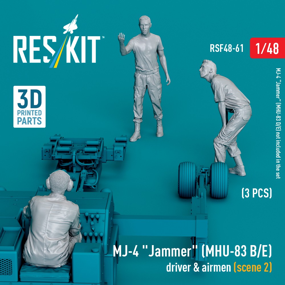 1/48 MJ-4 'Jammer' (MHU-83 B/E) driver&airmen sc.2