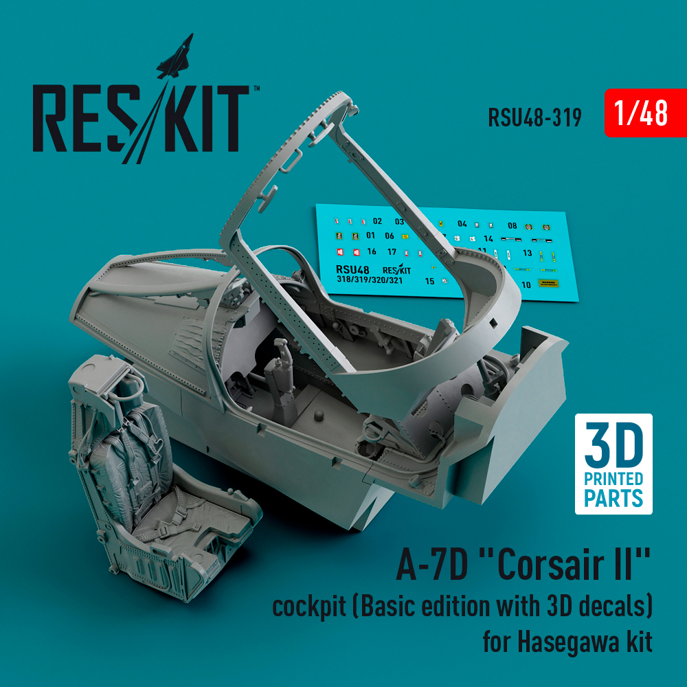 1/48 A-7D 'Corsair II' cockpit (HAS)