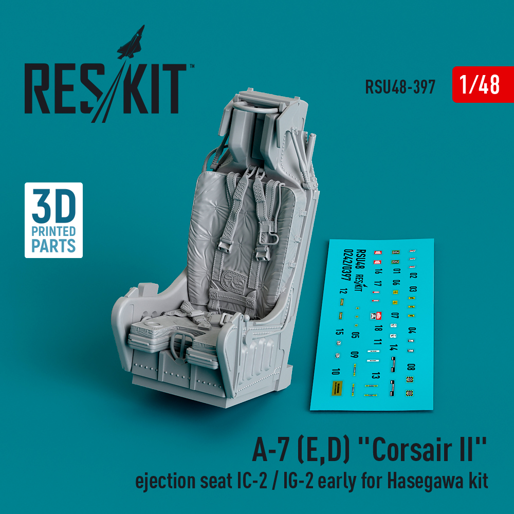 1/48 A-7 E, D Corsair II eject. seat IC-2 / IG-2