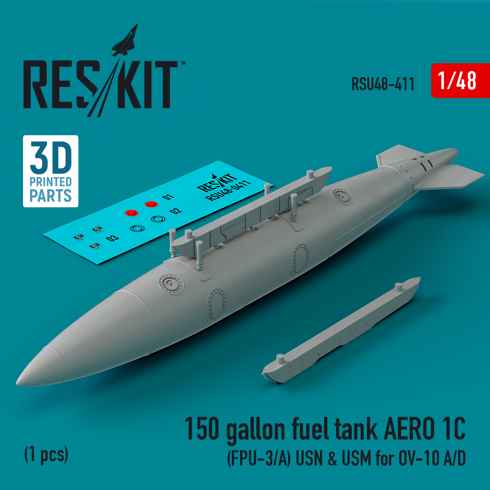 1/48 150 gallon fuel tank AERO 1C USN&USM