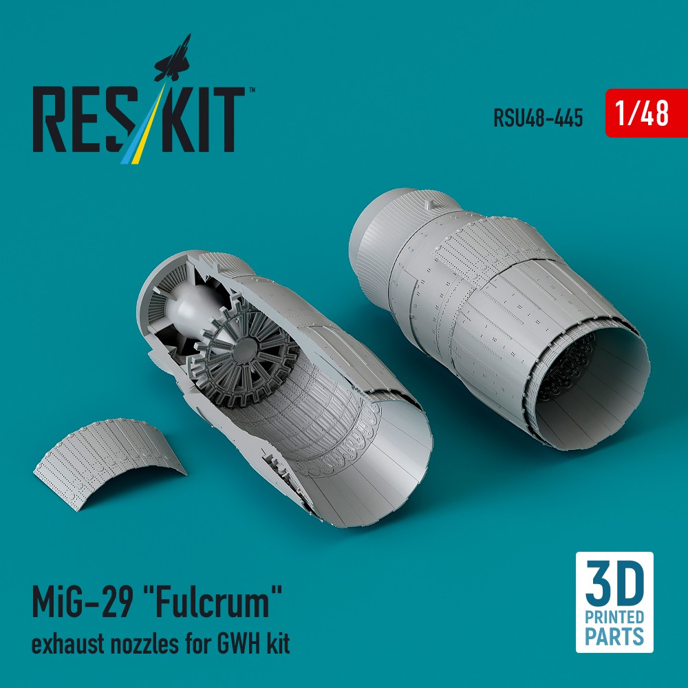 1/48 MiG-29 'Fulcrum' exhaust nozzles (GWH)